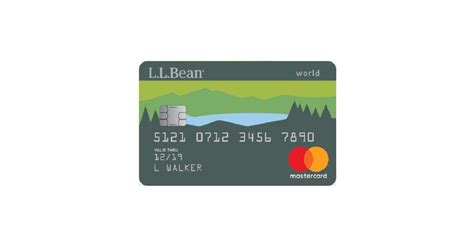 Sign on and manage your L. . Llbean mastercard